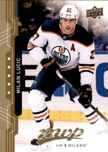 #52 Milan Lucic - Edmonton Oilers - 2018-19 Upper Deck MVP Hockey