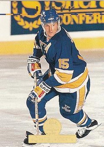 #52 Craig Janney - St. Louis Blues - 1994-95 Leaf Hockey