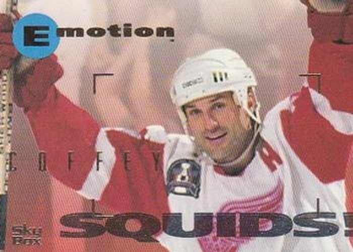 #52 Paul Coffey - Detroit Red Wings - 1995-96 SkyBox E-Motion Hockey