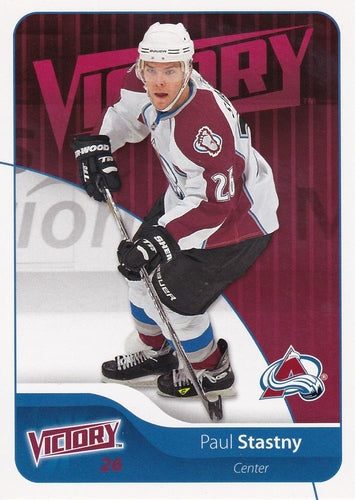 #52 Paul Stastny - Colorado Avalanche - 2011-12 Upper Deck Victory Hockey
