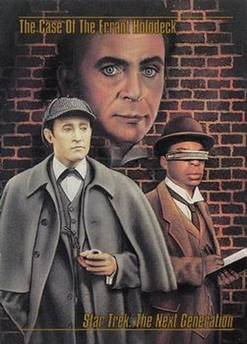 #52 The Case of the Errant Holodeck - 1993 SkyBox Star Trek Master Series