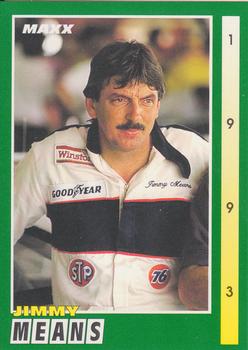 #52 Jimmy Means - Jimmy Means Racing - 1993 Maxx Racing