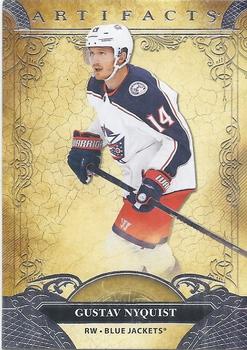 #52 Gustav Nyquist - Columbus Blue Jackets - 2020-21 Upper Deck Artifacts Hockey