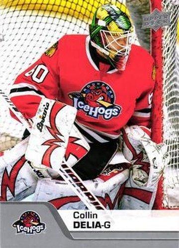 #52 Collin Delia - Rockford IceHogs - 2020-21 Upper Deck AHL Hockey