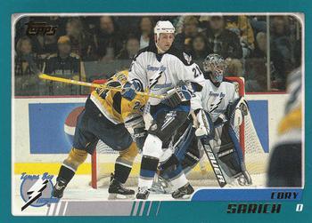 #52 Cory Sarich - Tampa Bay Lightning - 2003-04 Topps Hockey