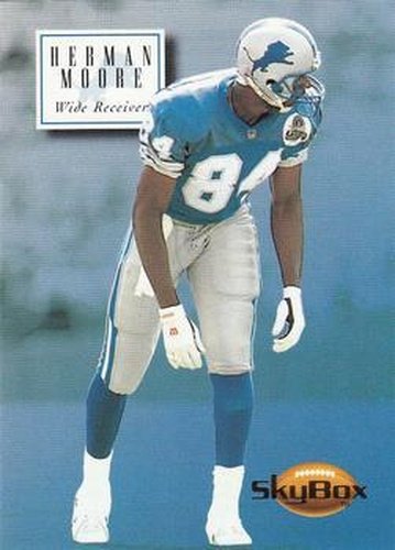 #52 Herman Moore - Detroit Lions - 1994 SkyBox Premium Football