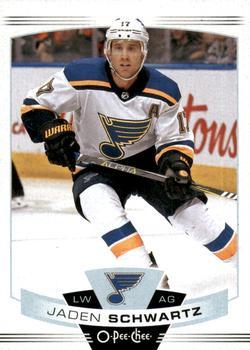 #52 Jaden Schwartz - St. Louis Blues - 2019-20 O-Pee-Chee Hockey