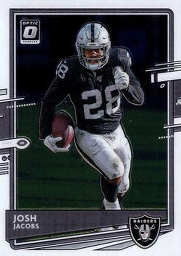#52 Josh Jacobs - Las Vegas Raiders - 2020 Donruss Optic Football