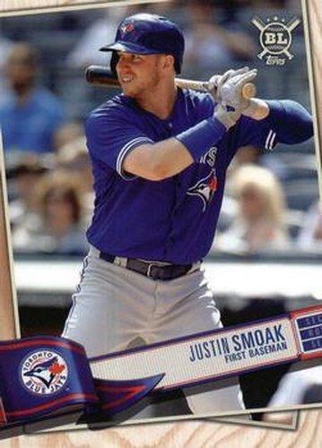 #52 Justin Smoak - Toronto Blue Jays - 2019 Topps Big League Baseball