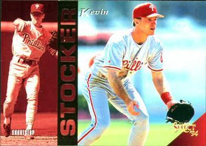 #52 Kevin Stocker - Philadelphia Phillies - 1994 Select Baseball