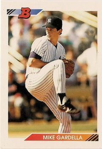 #52 Mike Gardella - New York Yankees - 1992 Bowman Baseball