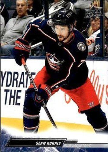 #52 Sean Kuraly - Columbus Blue Jackets - 2022-23 Upper Deck Hockey