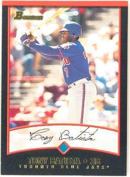 #52 Tony Batista - Toronto Blue Jays - 2001 Bowman Baseball