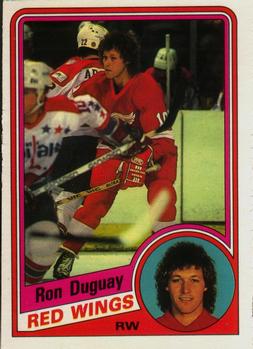 #52 Ron Duguay - Detroit Red Wings - 1984-85 O-Pee-Chee Hockey