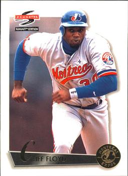 #52 Cliff Floyd - Montreal Expos - 1995 Summit Baseball
