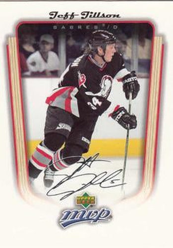 #52 Jeff Jillson - Buffalo Sabres - 2005-06 Upper Deck MVP Hockey