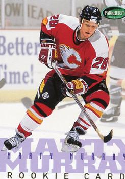 #530 Marty Murray - Calgary Flames - 1995-96 Parkhurst International Hockey