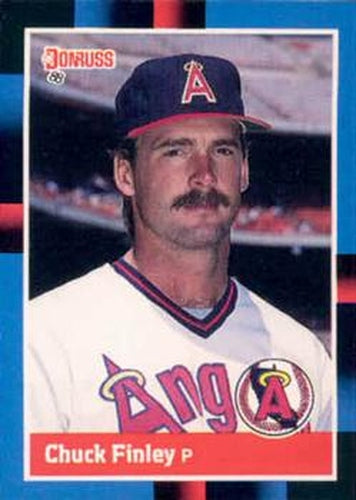 #530 Chuck Finley - California Angels - 1988 Donruss Baseball