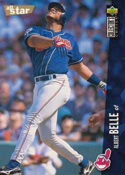 #530 Albert Belle - Cleveland Indians - 1996 Collector's Choice Baseball