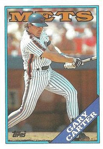 #530 Gary Carter - New York Mets - 1988 Topps Baseball