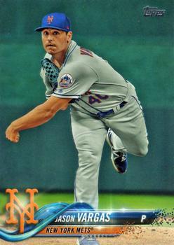 #530 Jason Vargas - New York Mets - 2018 Topps Baseball