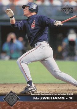 #530 Matt Williams - Cleveland Indians - 1997 Upper Deck Baseball