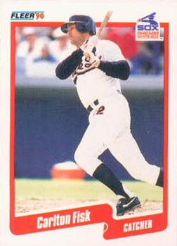 #530 Carlton Fisk - Chicago White Sox - 1990 Fleer USA Baseball
