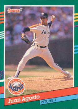 #531 Juan Agosto - Houston Astros - 1991 Donruss Baseball