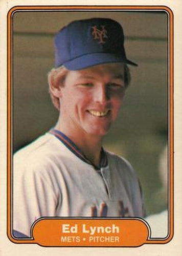 #531 Ed Lynch - New York Mets - 1982 Fleer Baseball