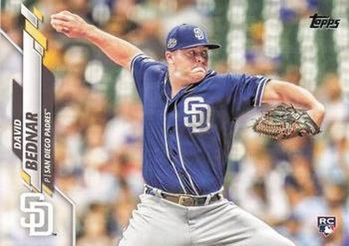 #531 David Bednar - San Diego Padres - 2020 Topps Baseball