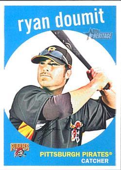 #531 Ryan Doumit - Pittsburgh Pirates - 2008 Topps Heritage Baseball