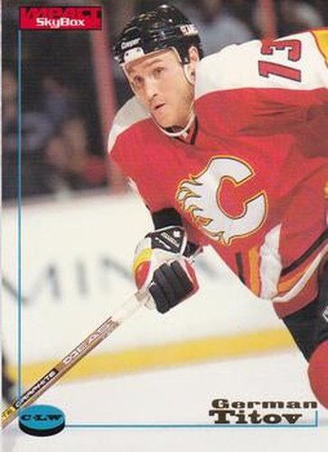 #15 German Titov - Calgary Flames - 1996-97 SkyBox Impact Hockey