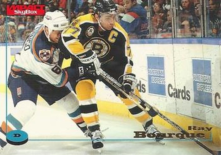 #5 Ray Bourque - Boston Bruins - 1996-97 SkyBox Impact Hockey