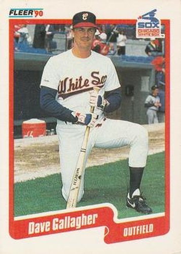 #532 Dave Gallagher - Chicago White Sox - 1990 Fleer USA Baseball