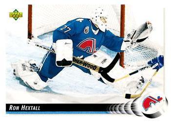 #532 Ron Hextall - Quebec Nordiques - 1992-93 Upper Deck Hockey