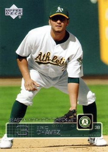 #532 Eric Chavez - Oakland Athletics - 2003 Upper Deck Baseball