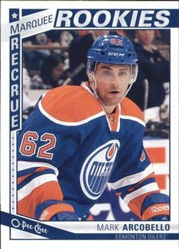 #532 Mark Arcobello - Edmonton Oilers - 2013-14 O-Pee-Chee Hockey