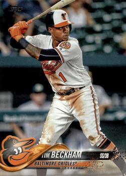 #532 Tim Beckham - Baltimore Orioles - 2018 Topps Baseball