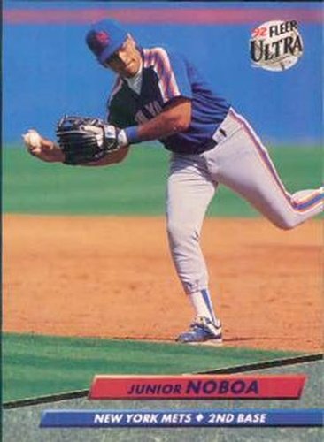#533 Junior Noboa - New York Mets - 1992 Ultra Baseball