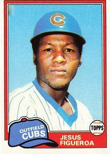 #533 Jesus Figueroa - Chicago Cubs - 1981 Topps Baseball