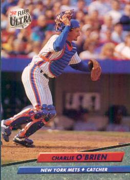 #534 Charlie O'Brien - New York Mets - 1992 Ultra Baseball