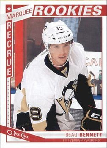 #534 Beau Bennett - Pittsburgh Penguins - 2013-14 O-Pee-Chee Hockey