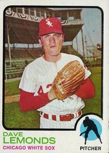 #534 Dave Lemonds - Chicago White Sox - 1973 Topps Baseball