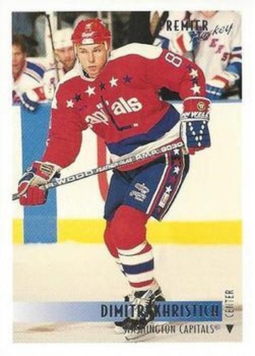 #534 Dimitri Khristich - Washington Capitals - 1994-95 Topps Premier Hockey