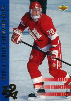 #534 Jason Botterill - Canada - 1993-94 Upper Deck Hockey