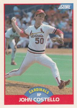 #534 John Costello - St. Louis Cardinals - 1989 Score Baseball