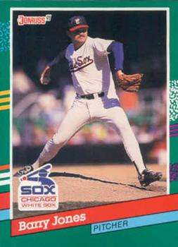#534 Barry Jones - Chicago White Sox - 1991 Donruss Baseball