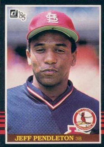 #534a Terry Pendleton - St. Louis Cardinals - 1985 Donruss Baseball