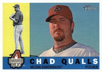 #535 Chad Qualls - Arizona Diamondbacks - 2009 Topps Heritage Baseball