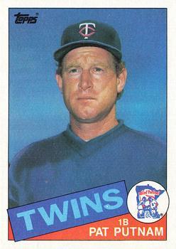 #535 Pat Putnam - Minnesota Twins - 1985 Topps Baseball